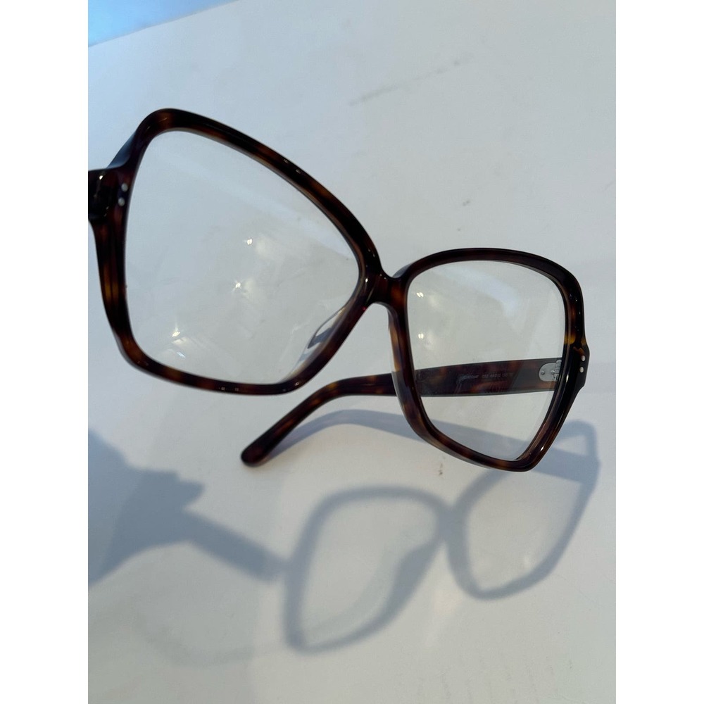 NEW CELINE PARIS CL40064 HAVANA CLEAR LENS AUTHENTIC SUNGLASSE